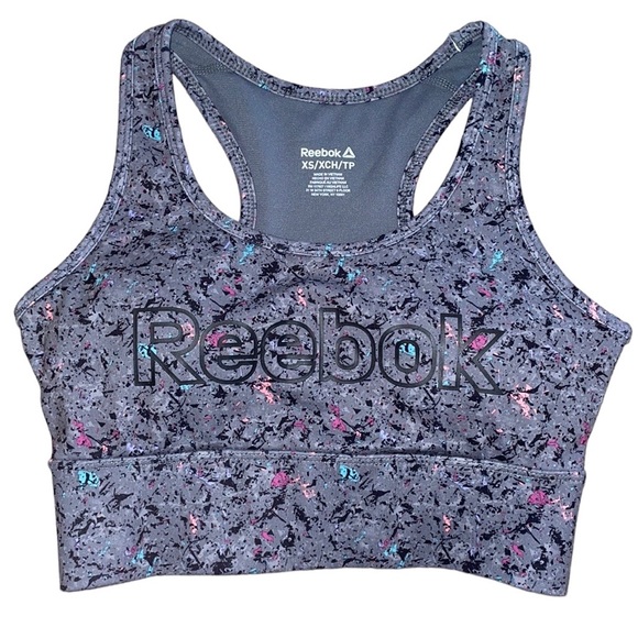 Reebok Women’s Longlined Sports Bra with Removable Cups - Picture 3 of 9